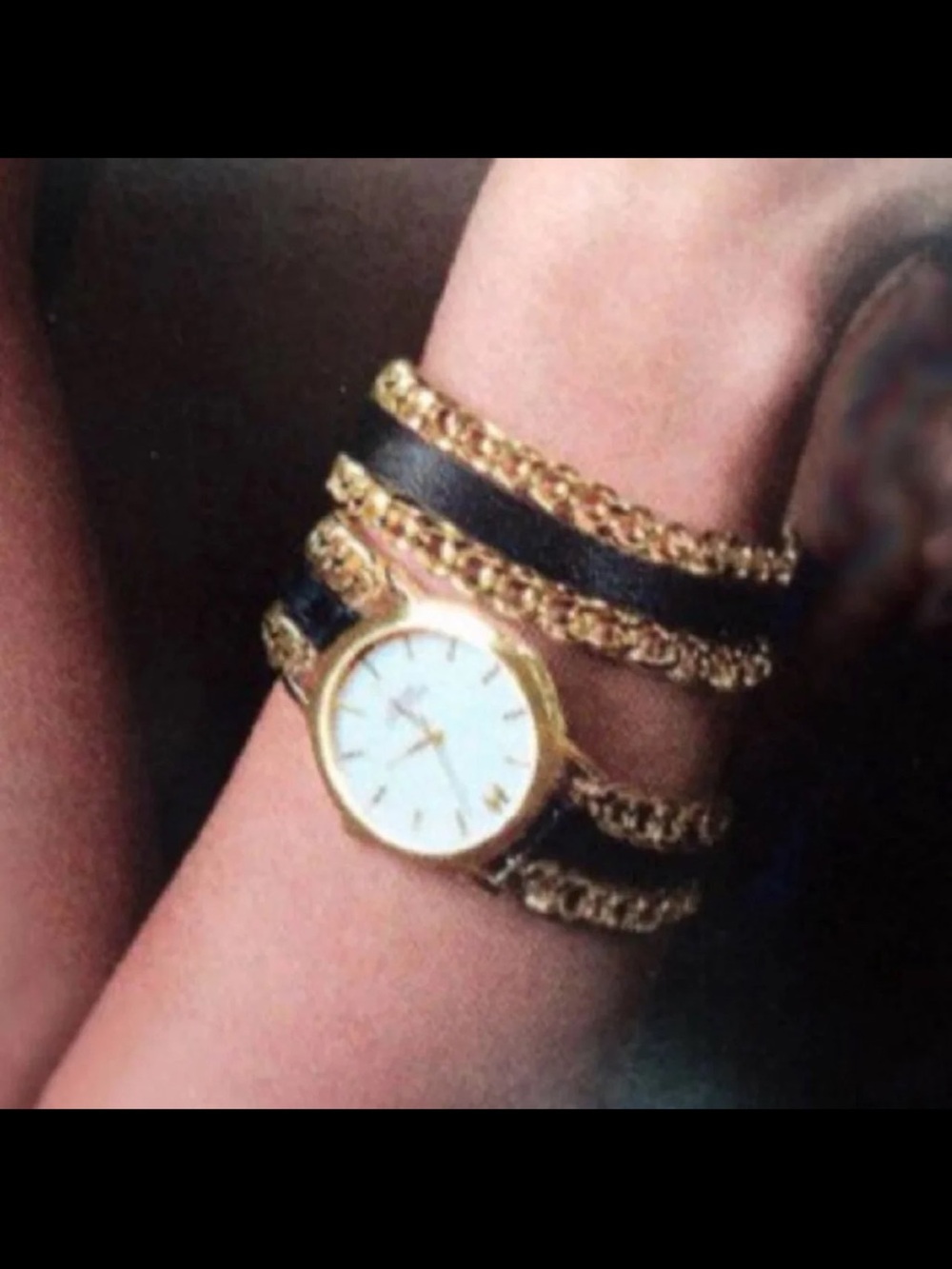 Victoria’s Secret Limited Edition Wrap Chain Watch Bracelet NWT